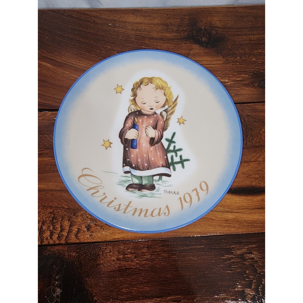 Sister‎ Berta Hummel "Starlight Angel" 1979 Christmas Plate